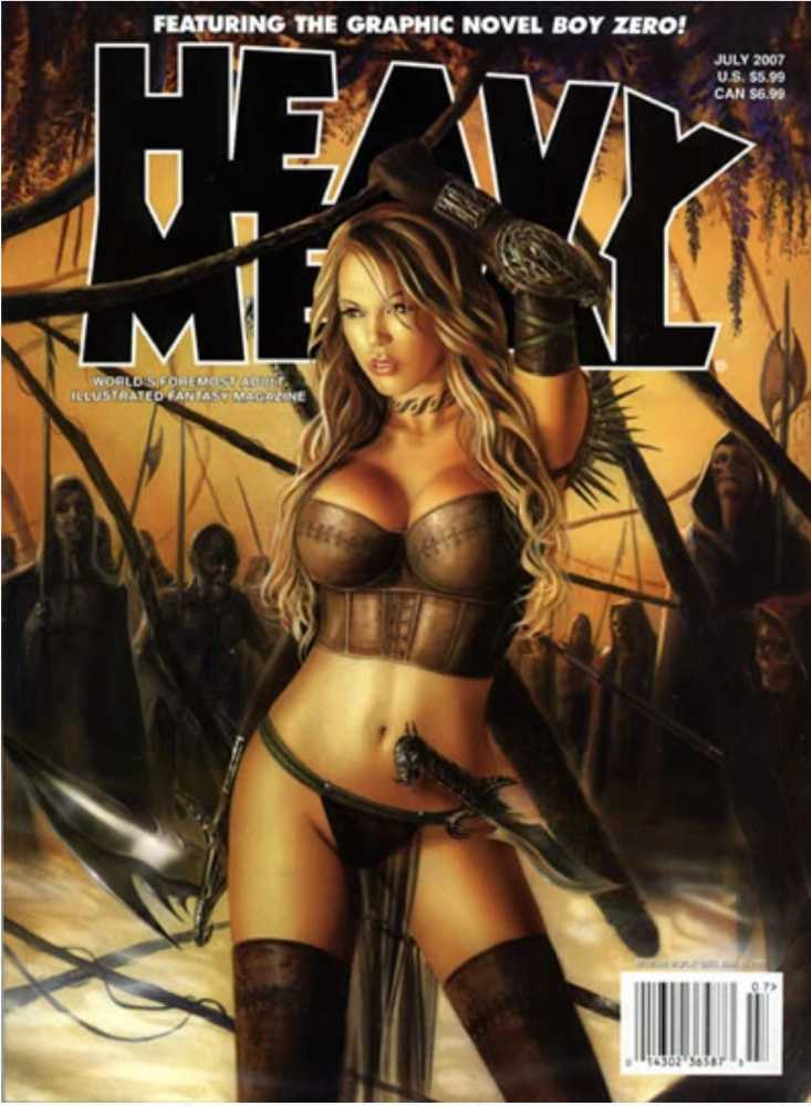 Heavy Metal (July) magazine collectible - Main Image 1