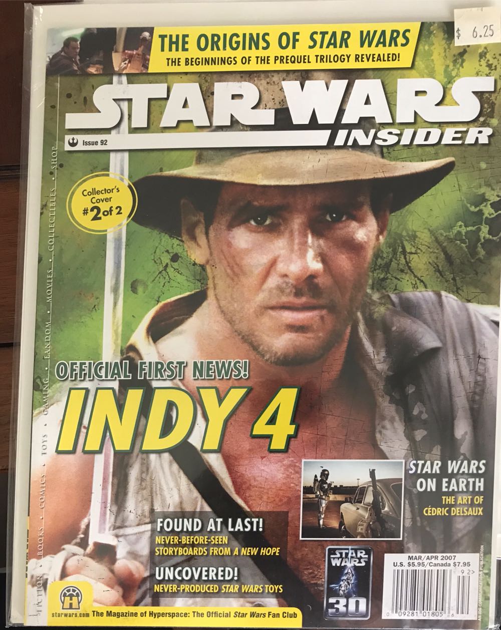 Star Wars Insider 92  magazine collectible [Barcode 00928101805697] - Main Image 1