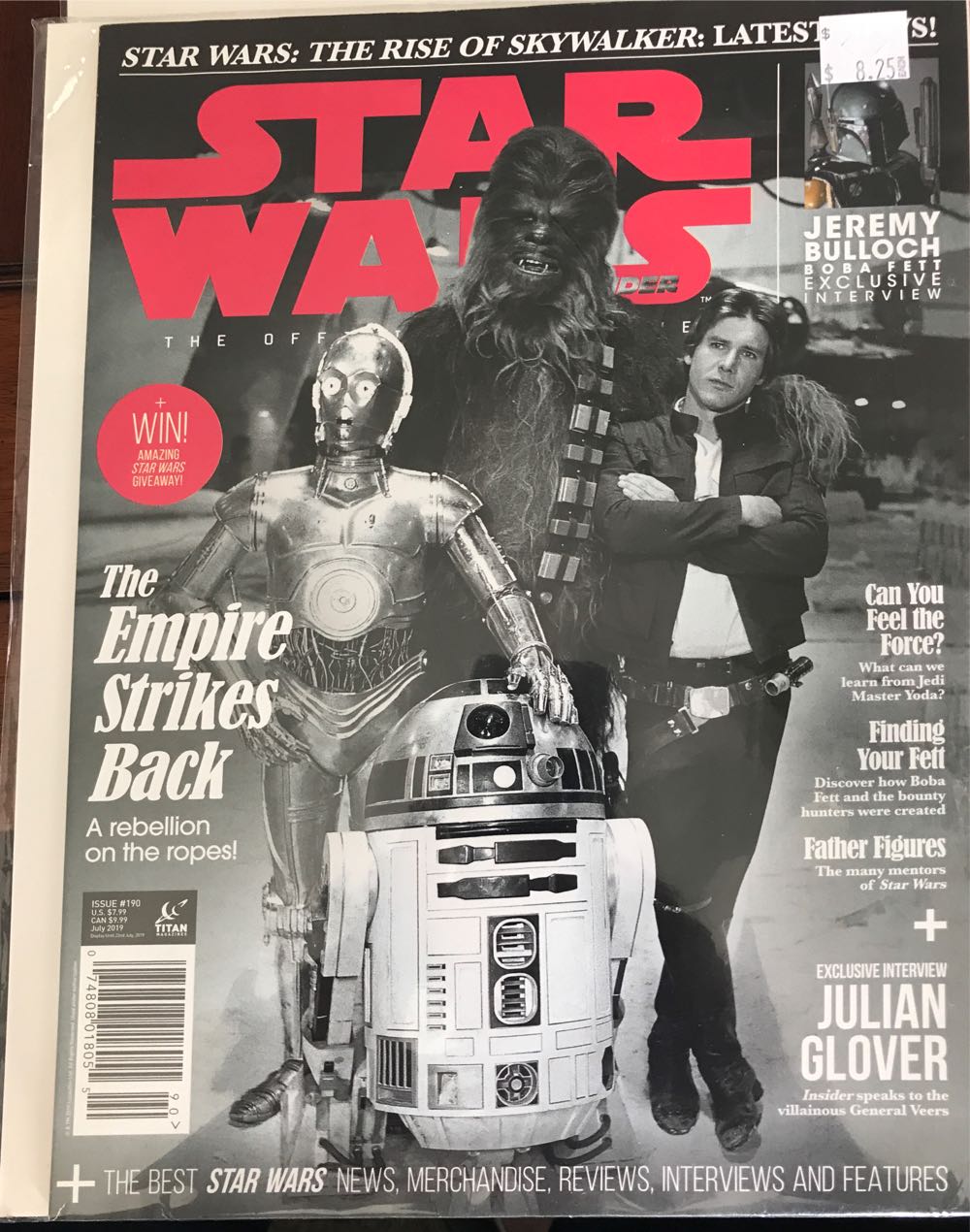 Star Wars Insider 190  magazine collectible [Barcode 07480801805520] - Main Image 1