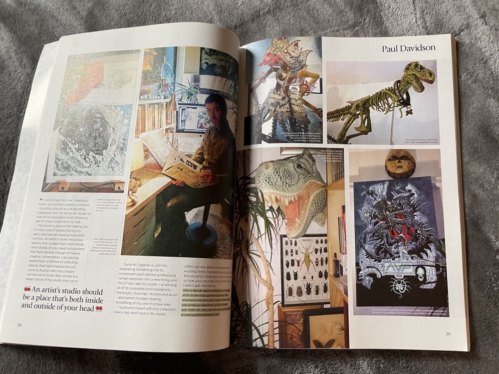 ImagineFX : Inside The Artists Studio  (July) magazine collectible [Barcode 918747861106601] - Main Image 3