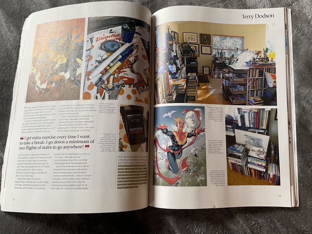 ImagineFX : Inside The Artists Studio  (July) magazine collectible [Barcode 918747861106601] - Main Image 4