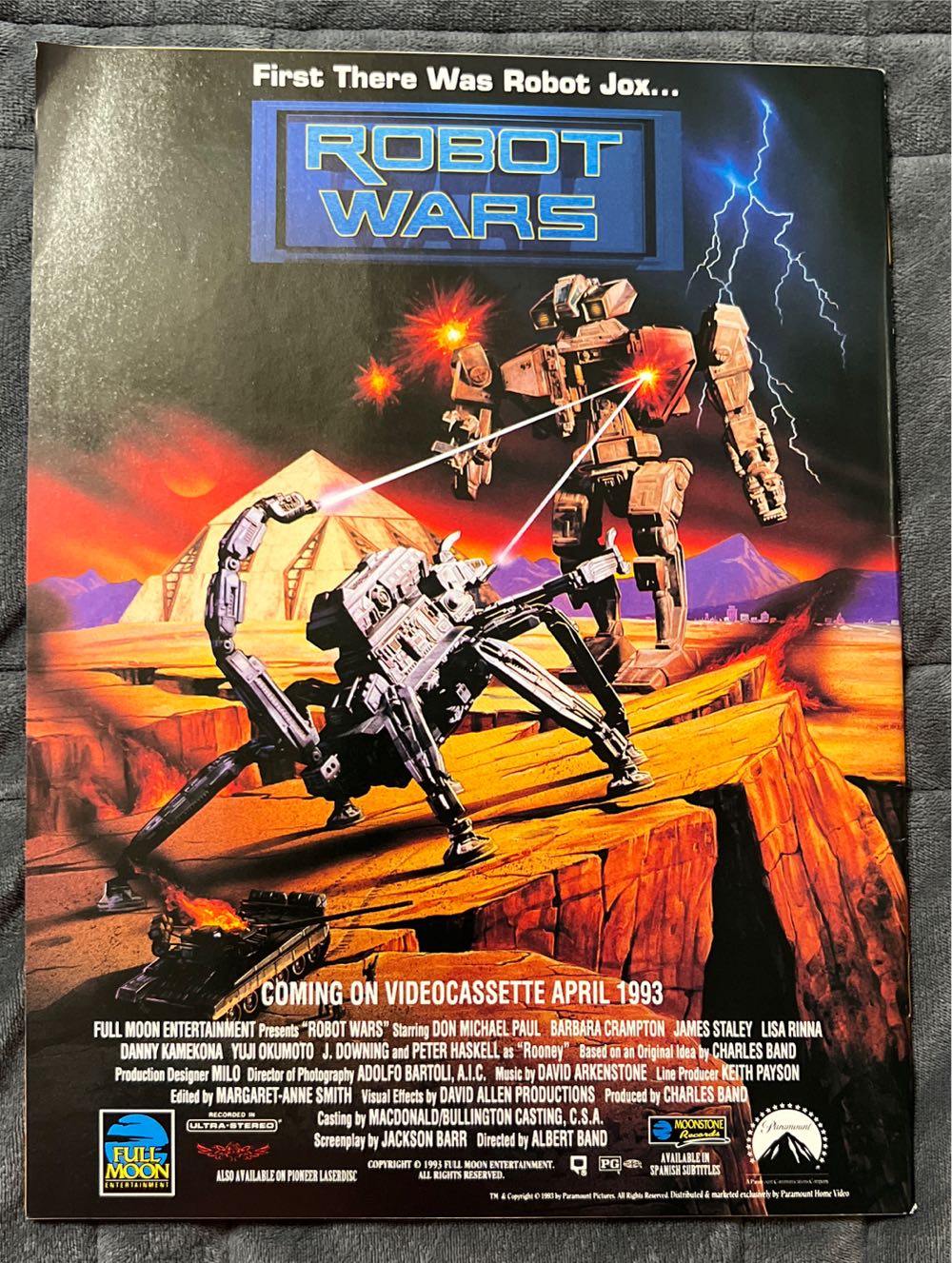 Fangoria #123 Robot Wars  (June) magazine collectible [Barcode 07189647909606] - Main Image 2