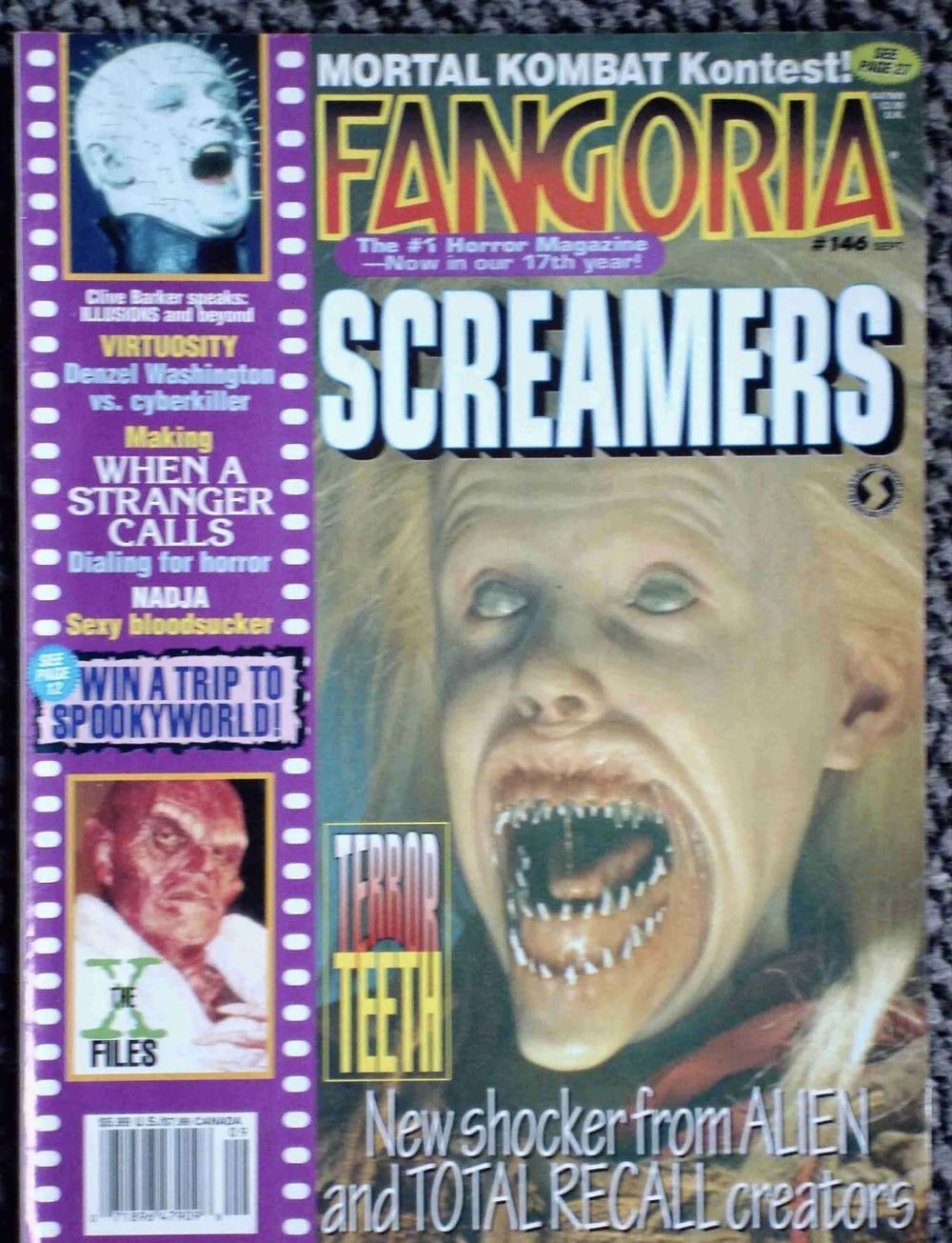 Fangoria #146  (September) magazine collectible [Barcode 07189647909609] - Main Image 2