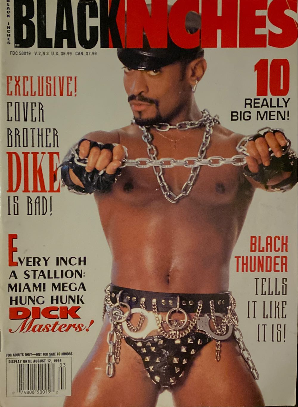 Black Inches  (August) magazine collectible - Main Image 1