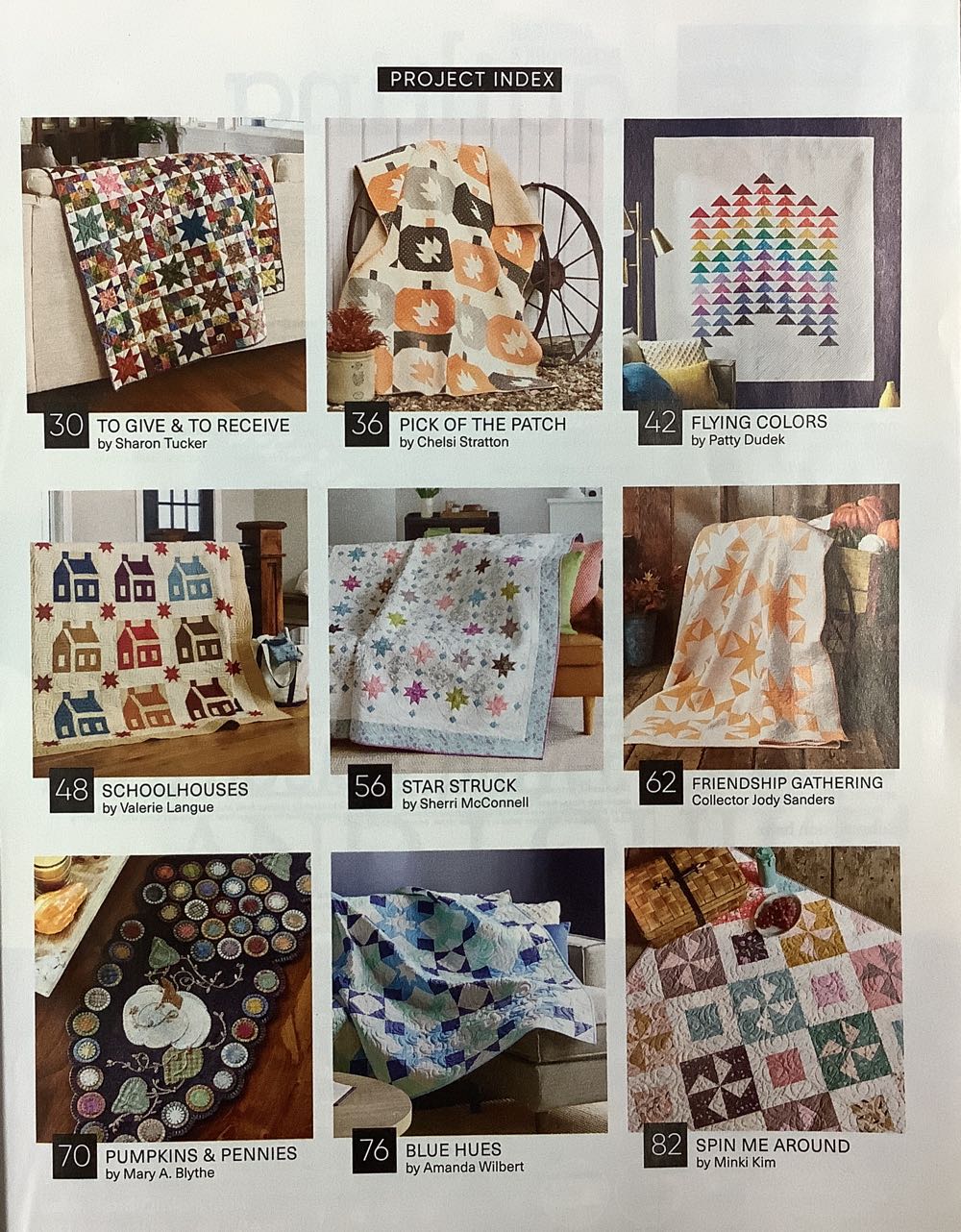 American Patchwork & Quilting  (October) magazine collectible [Barcode 07099214251410] - Main Image 2