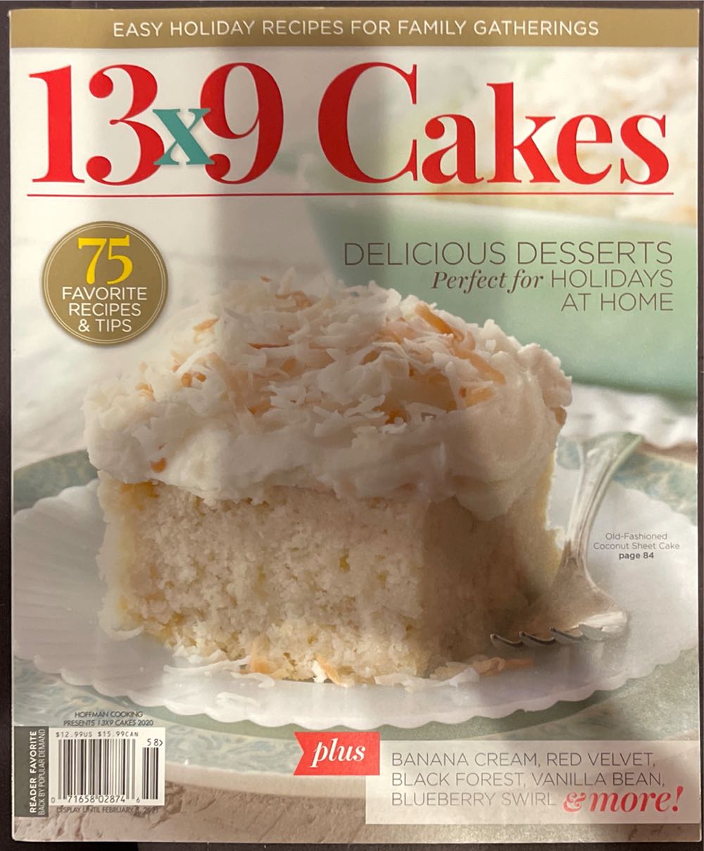 13 X 9 Cakes  magazine collectible [Barcode 071658028746] - Main Image 1