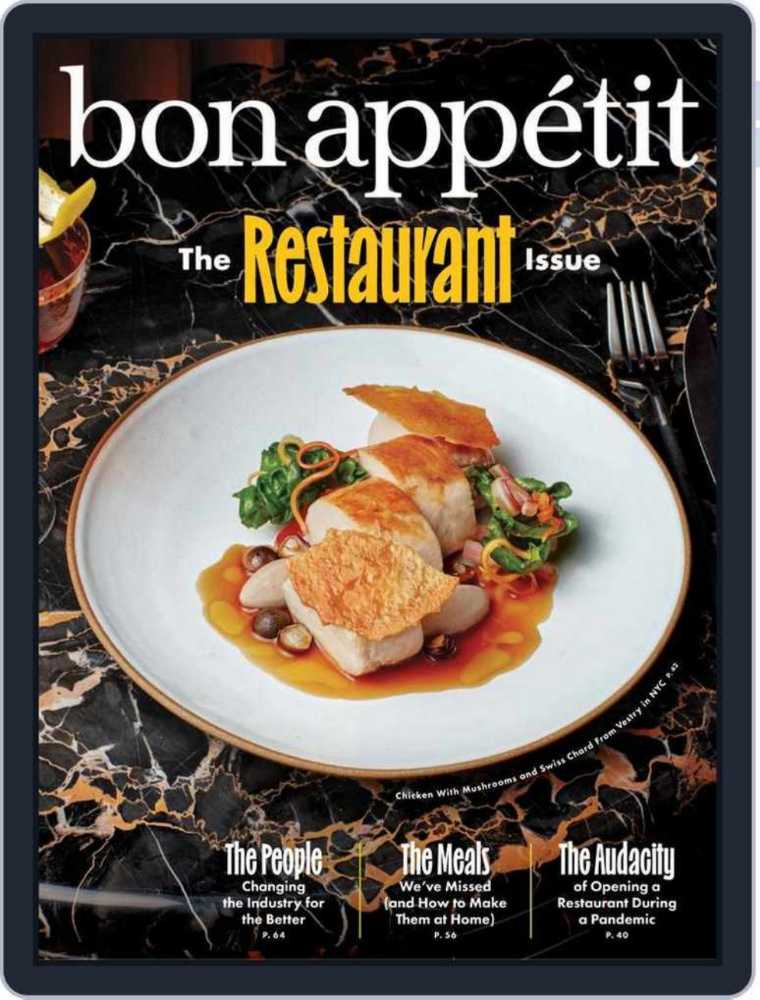 Bon Appetit  (October) magazine collectible - Main Image 1