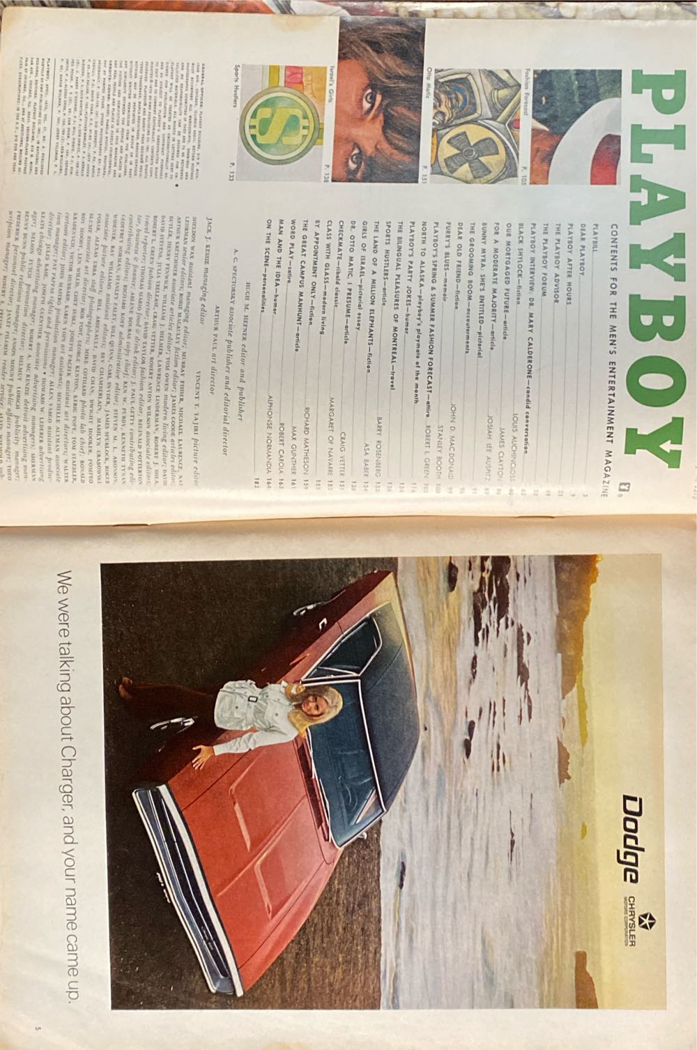 Playboy  (April) magazine collectible - Main Image 2