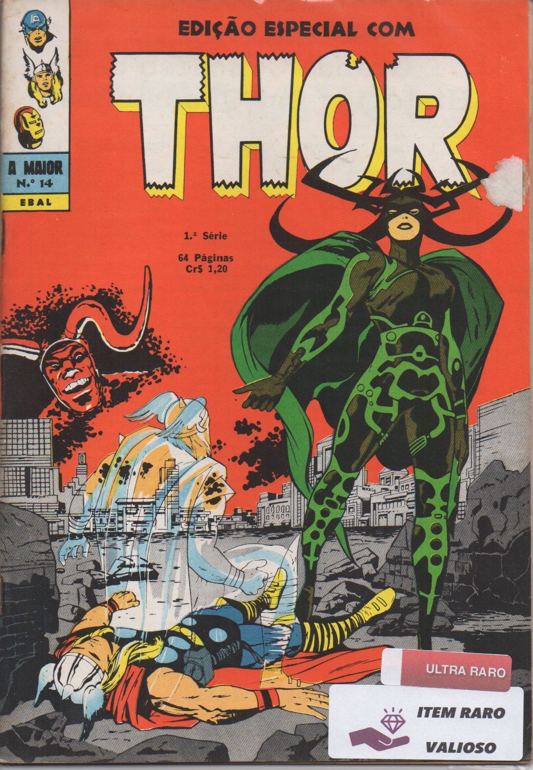 A Maior - Capitão América Thor Homem de Ferro  (July) magazine collectible - Main Image 1