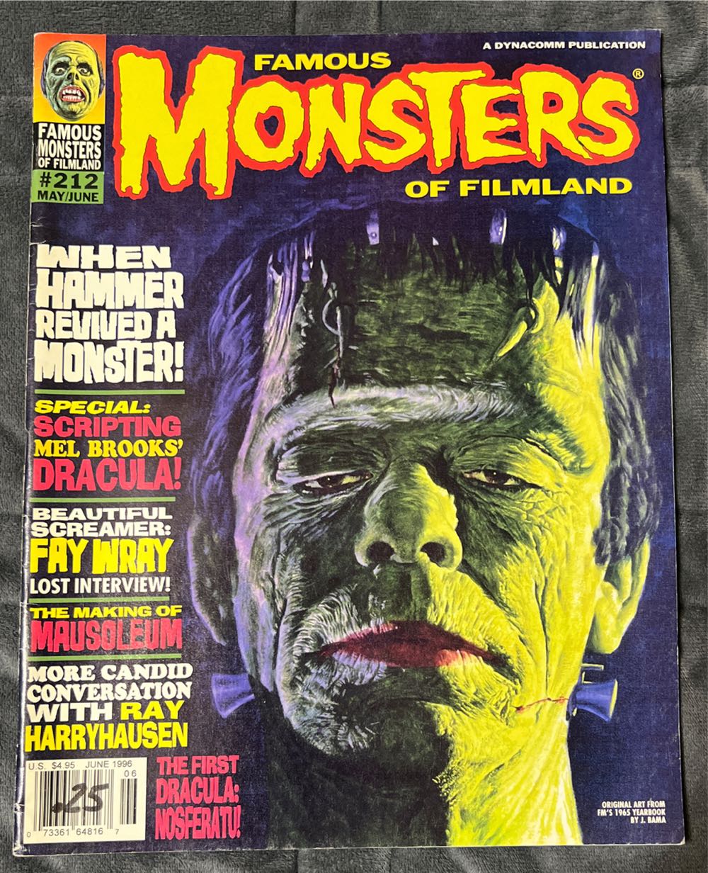 Famous Monsters Of Filmland #217