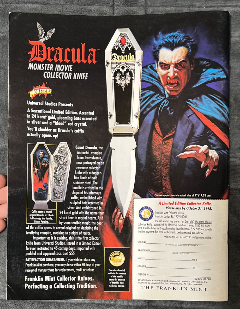 Famous Monsters Of Filmland #224  (November) magazine collectible - Main Image 2