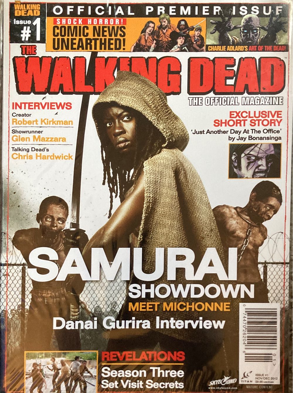 Walking Dead Magazine #1 Newsstand Cover Westfield Comics  (November) magazine collectible [Barcode 07447026204601] - Main Image 1