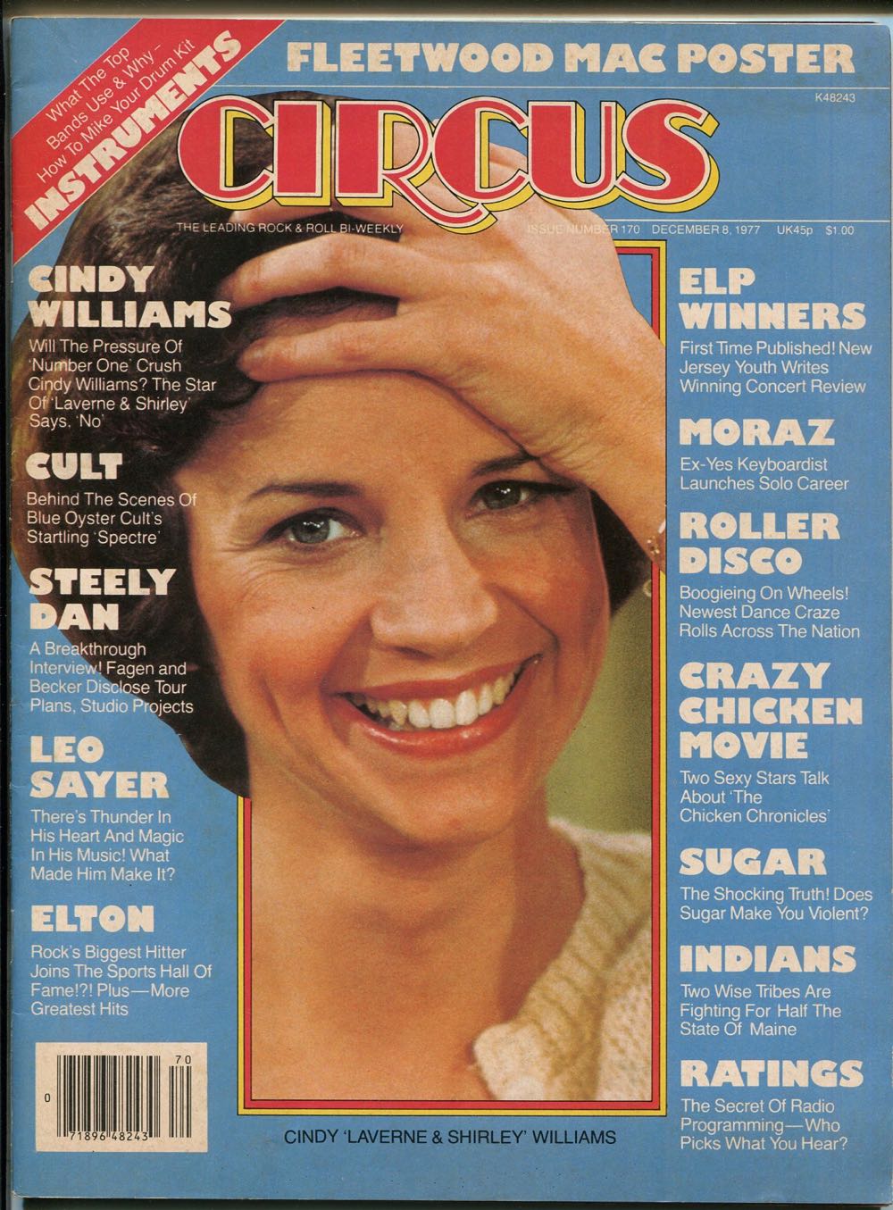 Cindy Williams - Circus  magazine collectible - Main Image 1