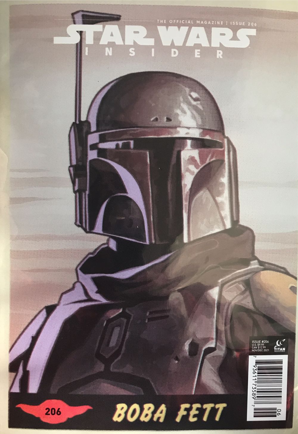 Star Wars Insider 206  magazine collectible [Barcode 79361173589706] - Main Image 1