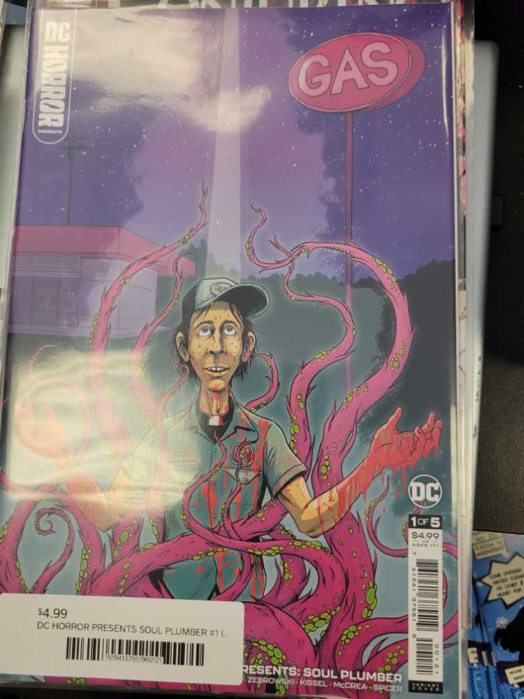 Plumber #1 Dc Horror Presents Soul Plumber Cover First Printing Nm  magazine collectible [Barcode 761941375519] - Main Image 2