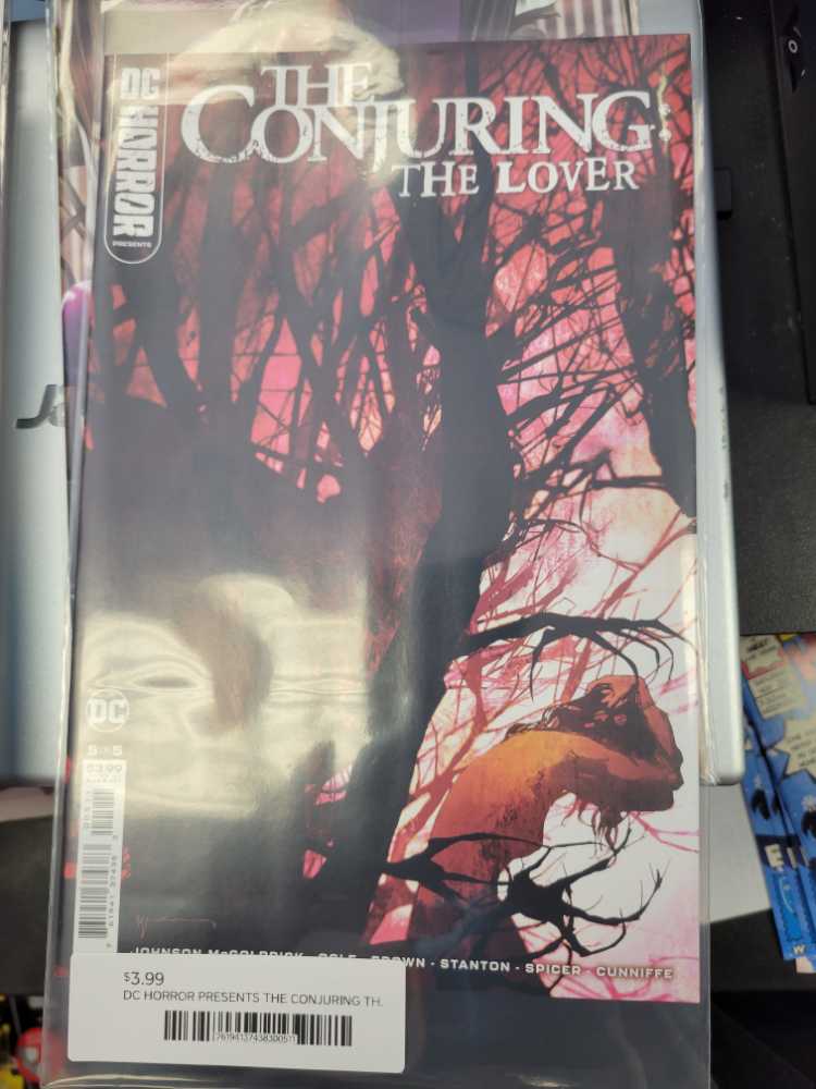 Horror Presents Conjuring Lover #4 Cover Dc Horror The Conjuring The Lover #1 Brown Movie  magazine collectible [Barcode 761941374383] - Main Image 2