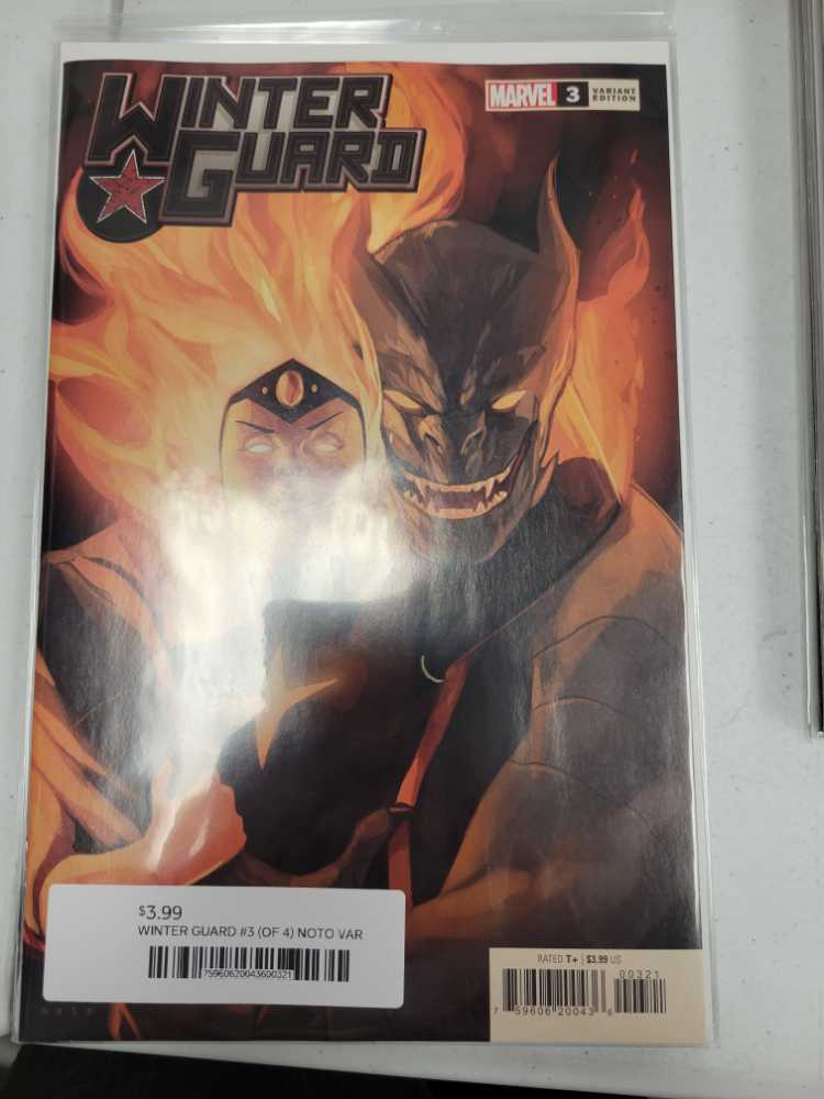 #1 Marvel Winter Guard #1 Of 4 Variant Marvel 1st Print Nm Cady  magazine collectible [Barcode 759606200436] - Main Image 2