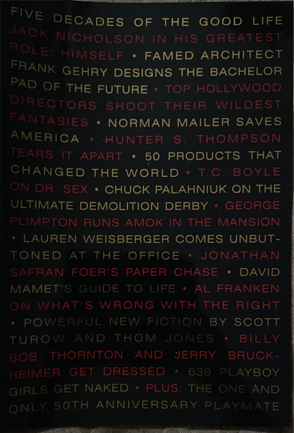 Playboy  (January) magazine collectible [Barcode 07099235270802] - Main Image 2