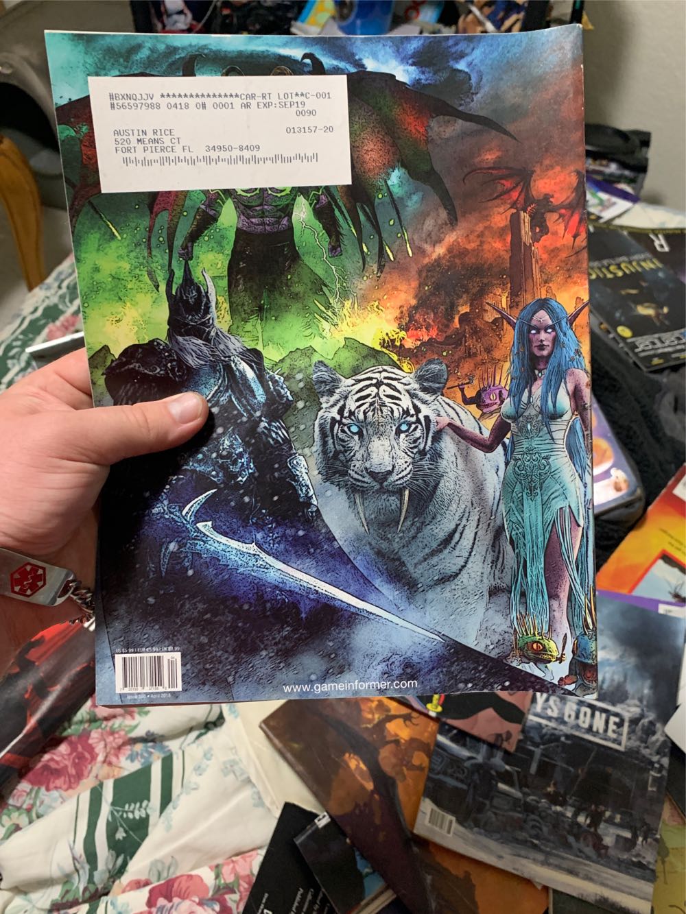 Game Informer  (April) magazine collectible - Main Image 2