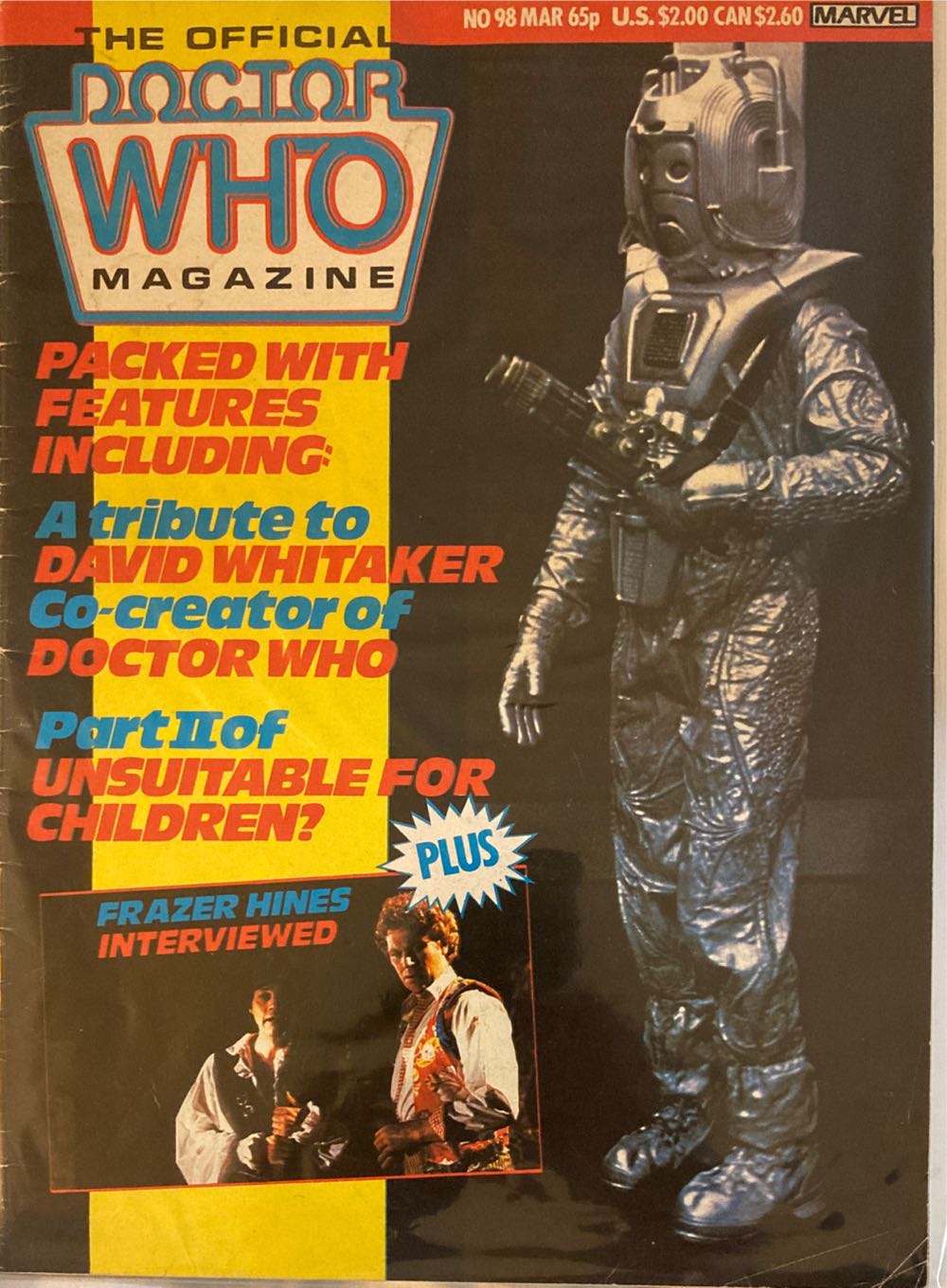 Doctor Who Magazine  (March) magazine collectible - Main Image 1