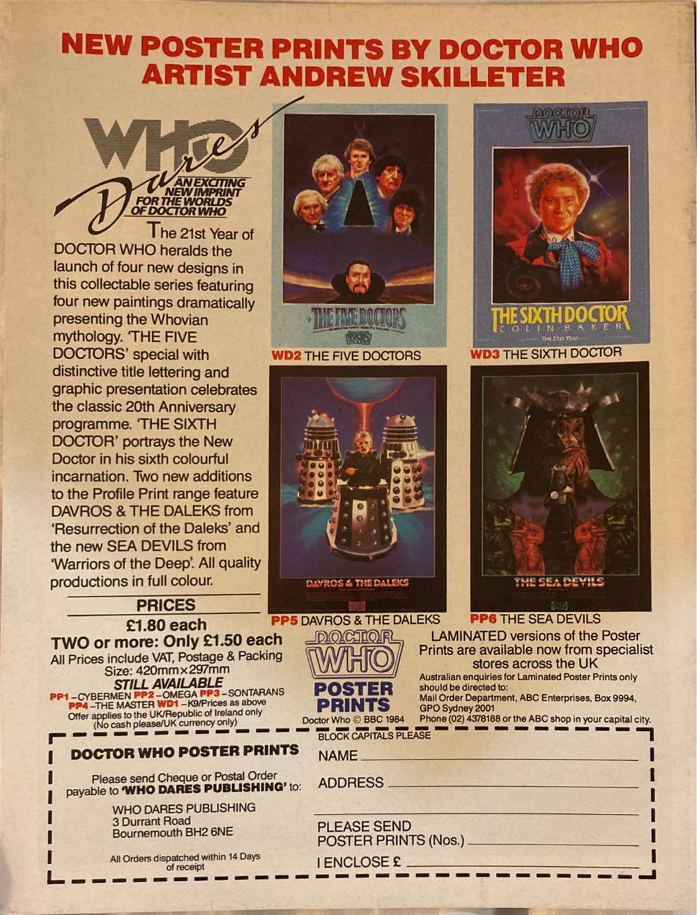 Doctor Who Magazine  magazine collectible - Main Image 2