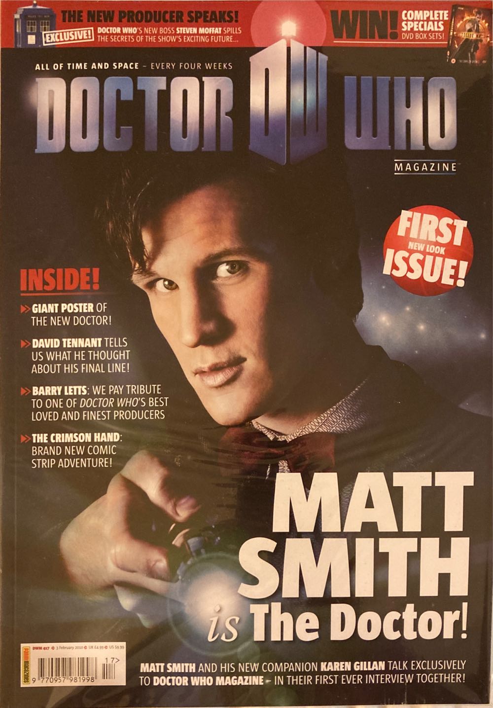 Doctor Who Magazine  (February) magazine collectible [Barcode 977095798199817] - Main Image 1
