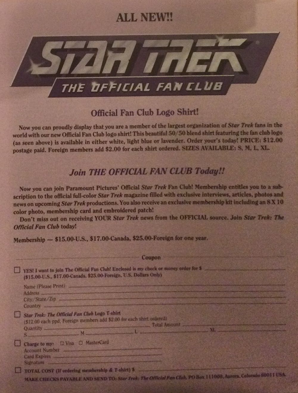 Star Trek The Official Fan Club Magazine #59  (December) magazine collectible - Main Image 2