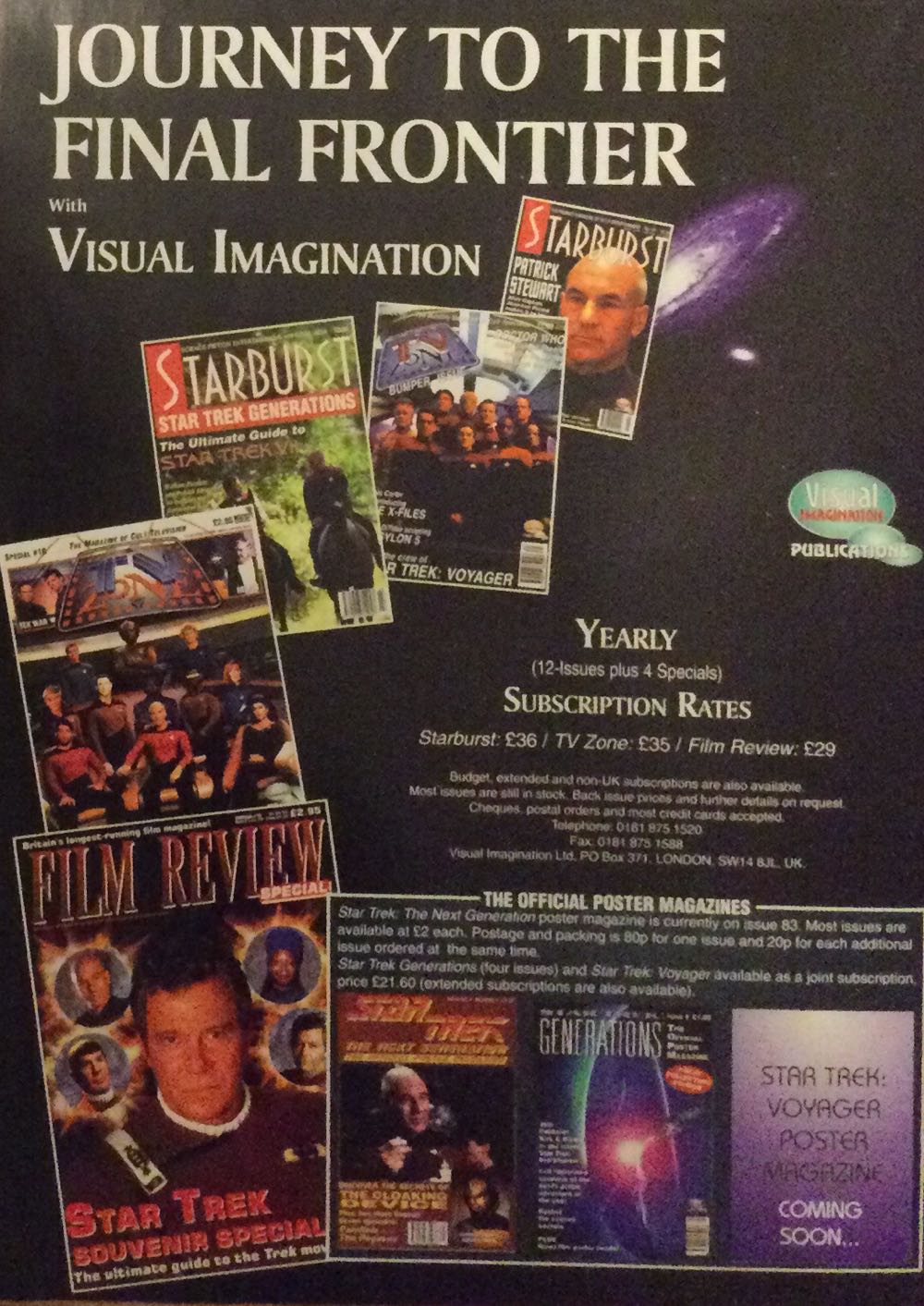 Star Trek TNG The Official Poster Magazine  (March) magazine collectible [Barcode 977096183403783] - Main Image 2