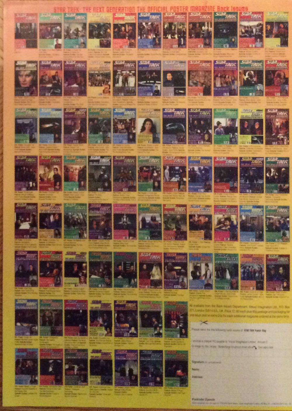 Star Trek TNG The Official Poster Magazine  (January) magazine collectible [Barcode 977096183403781] - Main Image 2