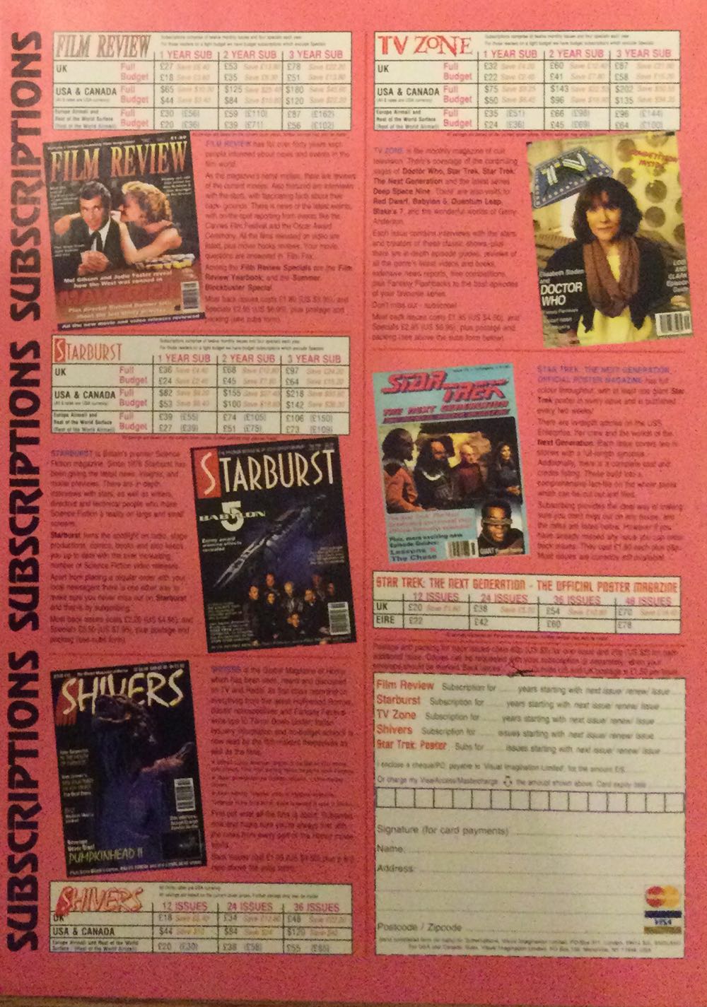 Star Trek TNG The Official Poster Magazine  (July) magazine collectible [Barcode 977096183402074] - Main Image 2