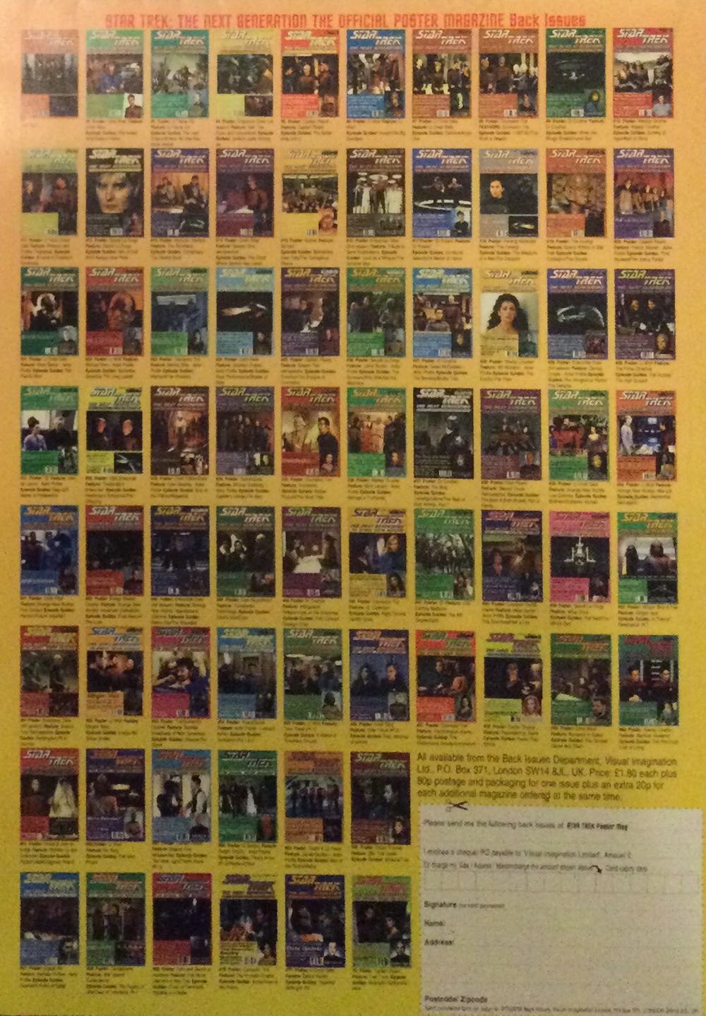 Star Trek TNG The Official Poster Magazine  (July) magazine collectible [Barcode 977096183402013] - Main Image 2