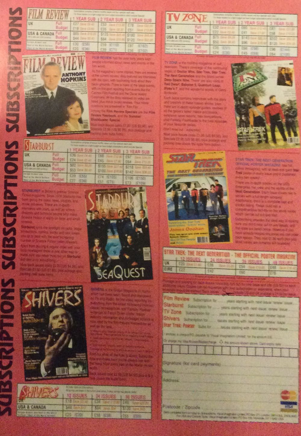 Star Trek TNG The Official Poster Magazine  (April) magazine collectible [Barcode 977096183402067] - Main Image 2