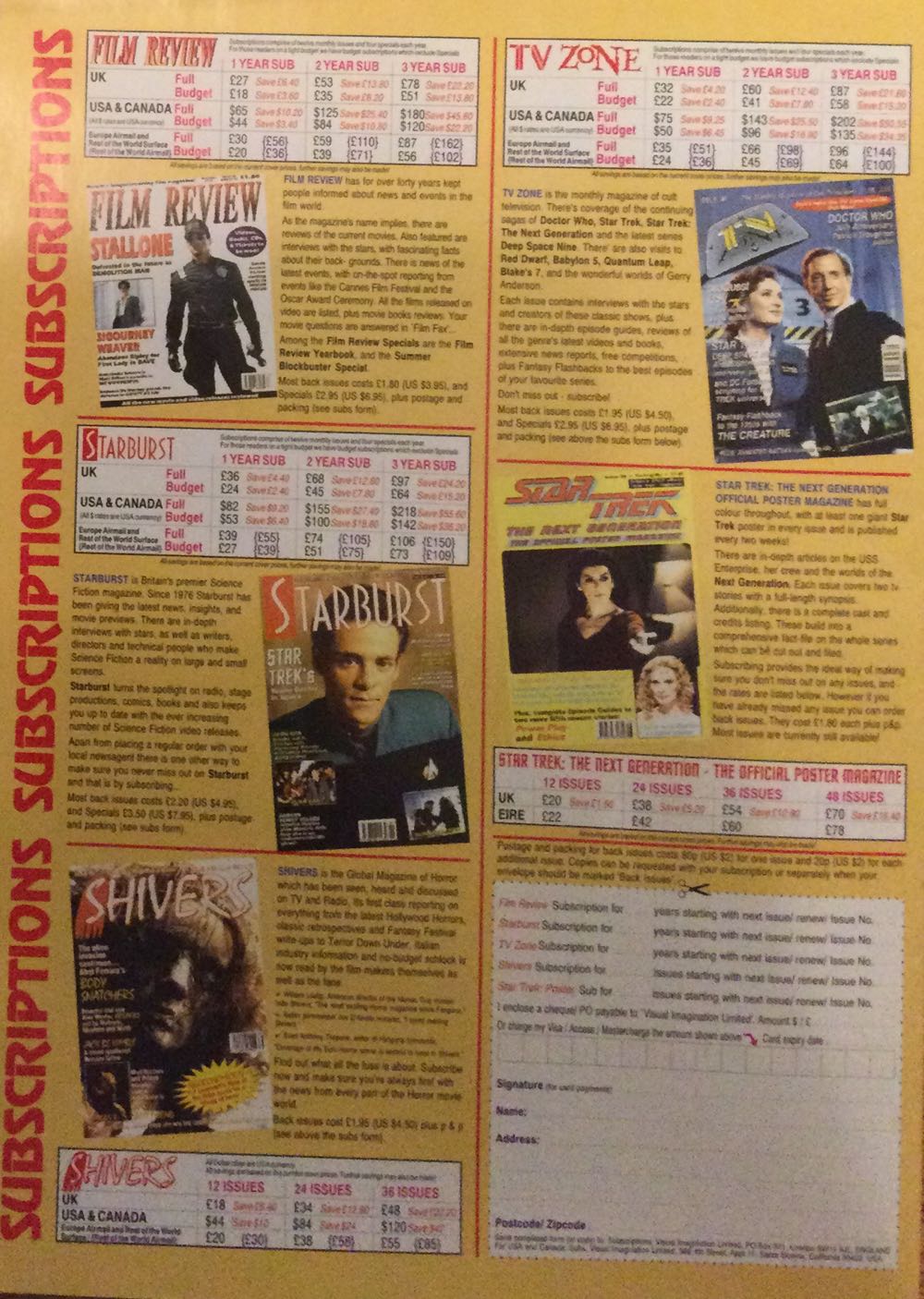 Star Trek TNG The Official Poster Magazine  (January) magazine collectible [Barcode 977096183402060] - Main Image 2