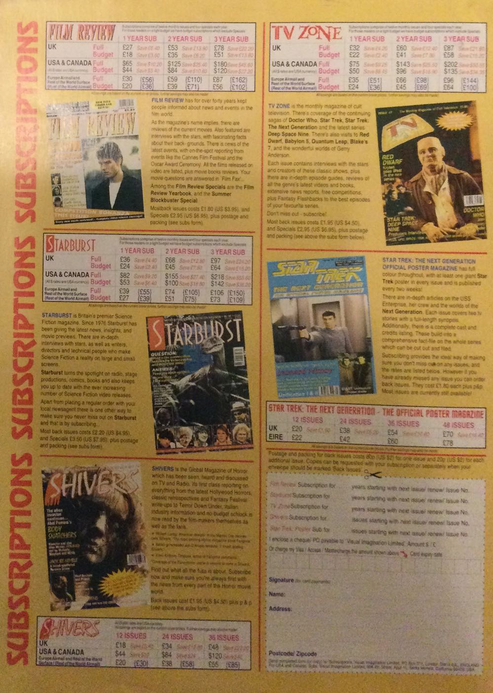 Star Trek TNG The Official Poster Magazine  (November) magazine collectible [Barcode 977096183402056] - Main Image 2