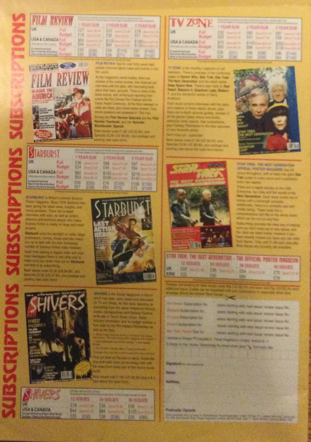 Star Trek TNG The Official Poster Magazine  (October) magazine collectible [Barcode 977096183402055] - Main Image 2