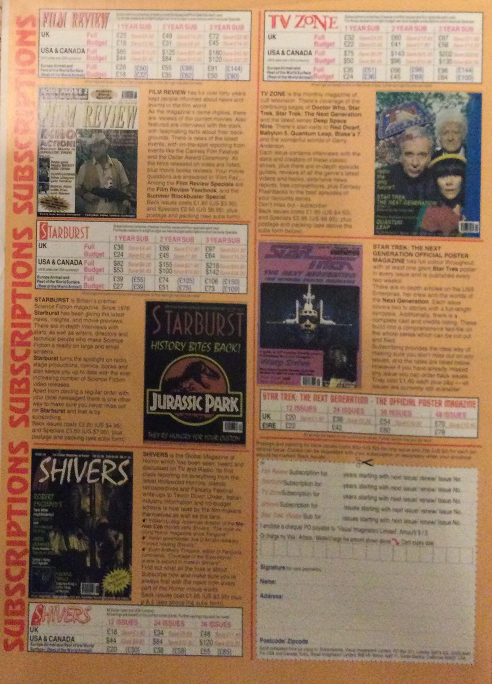 Star Trek TNG The Official Poster Magazine  (September) magazine collectible [Barcode 977096183402052] - Main Image 2