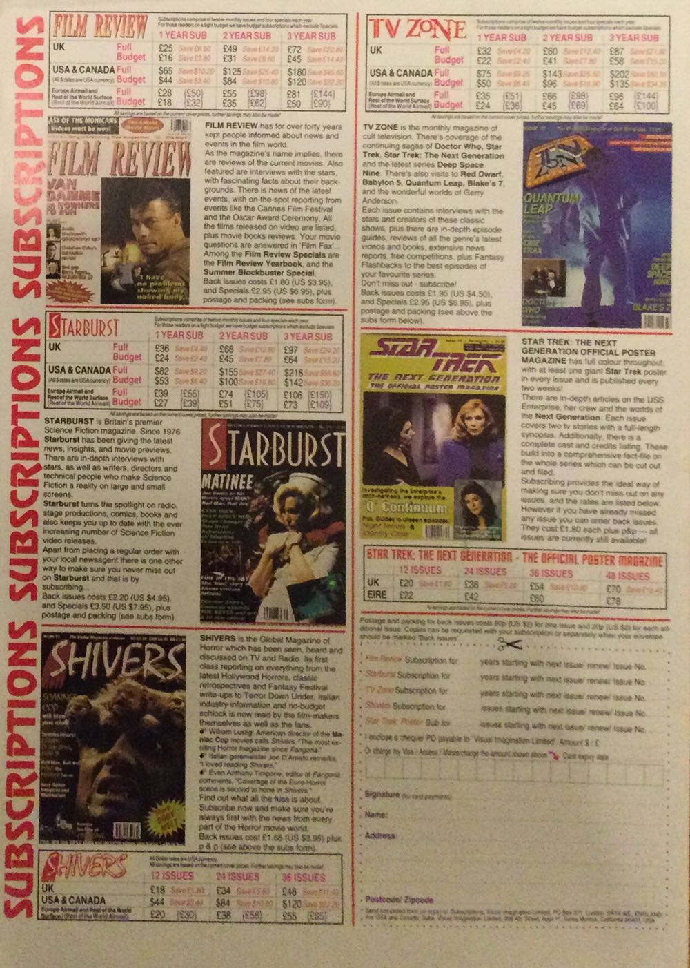 Star Trek TNG The Official Poster Magazine  (August) magazine collectible [Barcode 977096183402050] - Main Image 2