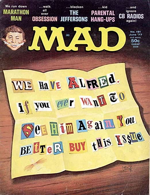 Mad #191  (June) magazine collectible - Main Image 1