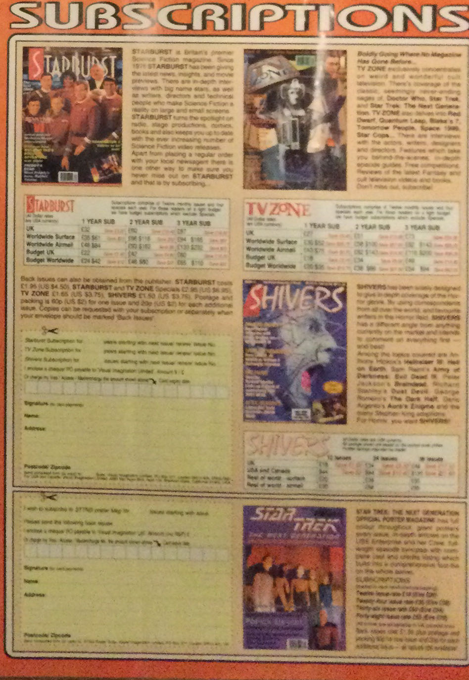 Star Trek TNG The Official Poster Magazine  (October) magazine collectible [Barcode 977096183401330] - Main Image 2