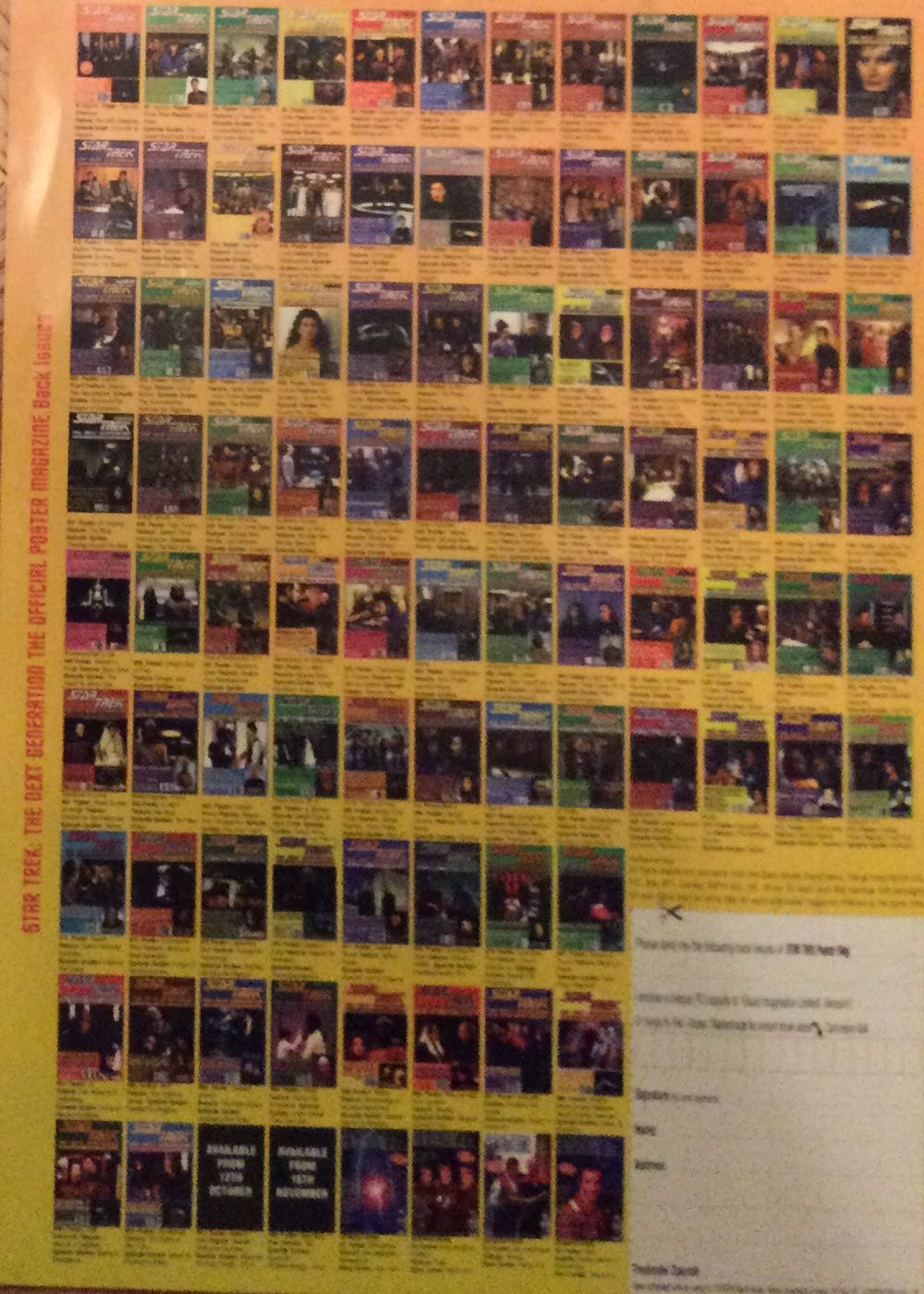 Star Trek TNG The Official Poster Magazine  (October) magazine collectible [Barcode 977096183404402] - Main Image 2