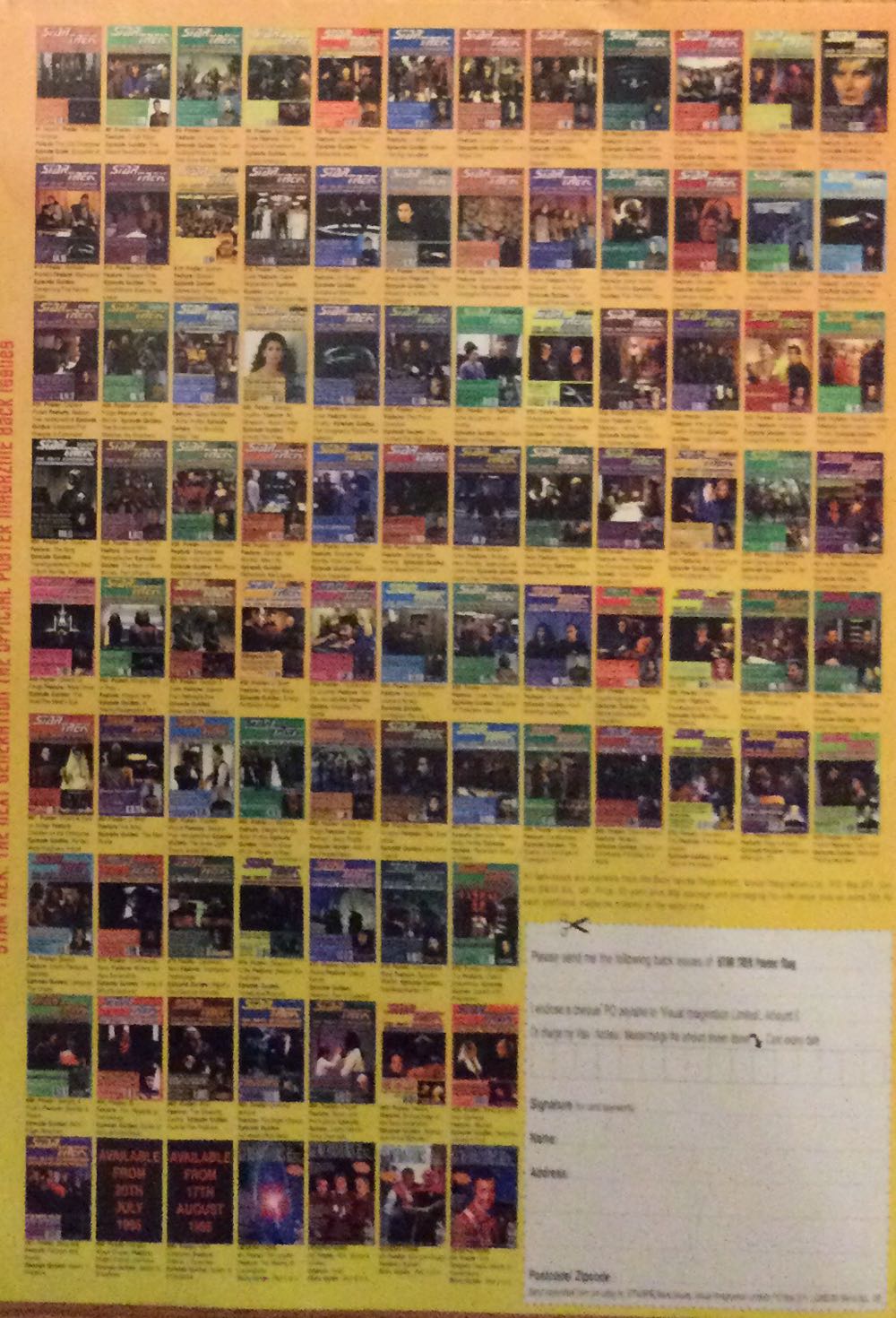 Star Trek TNG The Official Poster Magazine  (July) magazine collectible [Barcode 977096183404401] - Main Image 2