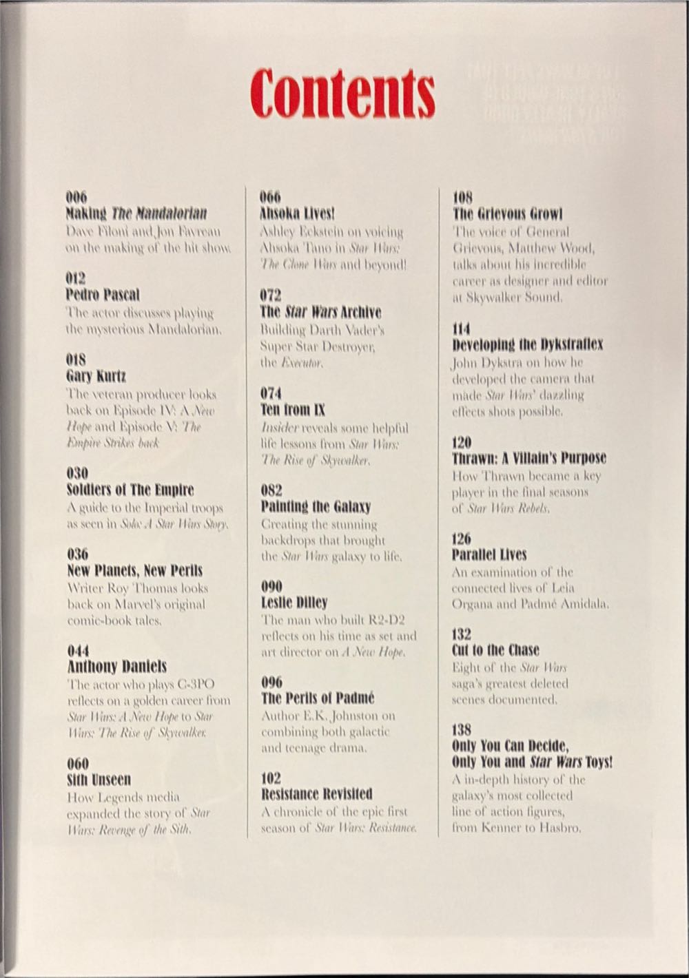 Star Wars Insider: Souvenir Edition 2022  (February) magazine collectible [Barcode 00928103150514] - Main Image 3