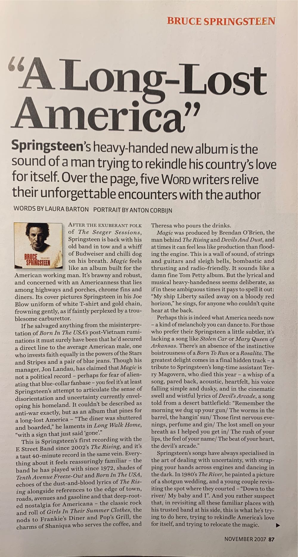 The Word  (November) magazine collectible - Main Image 2