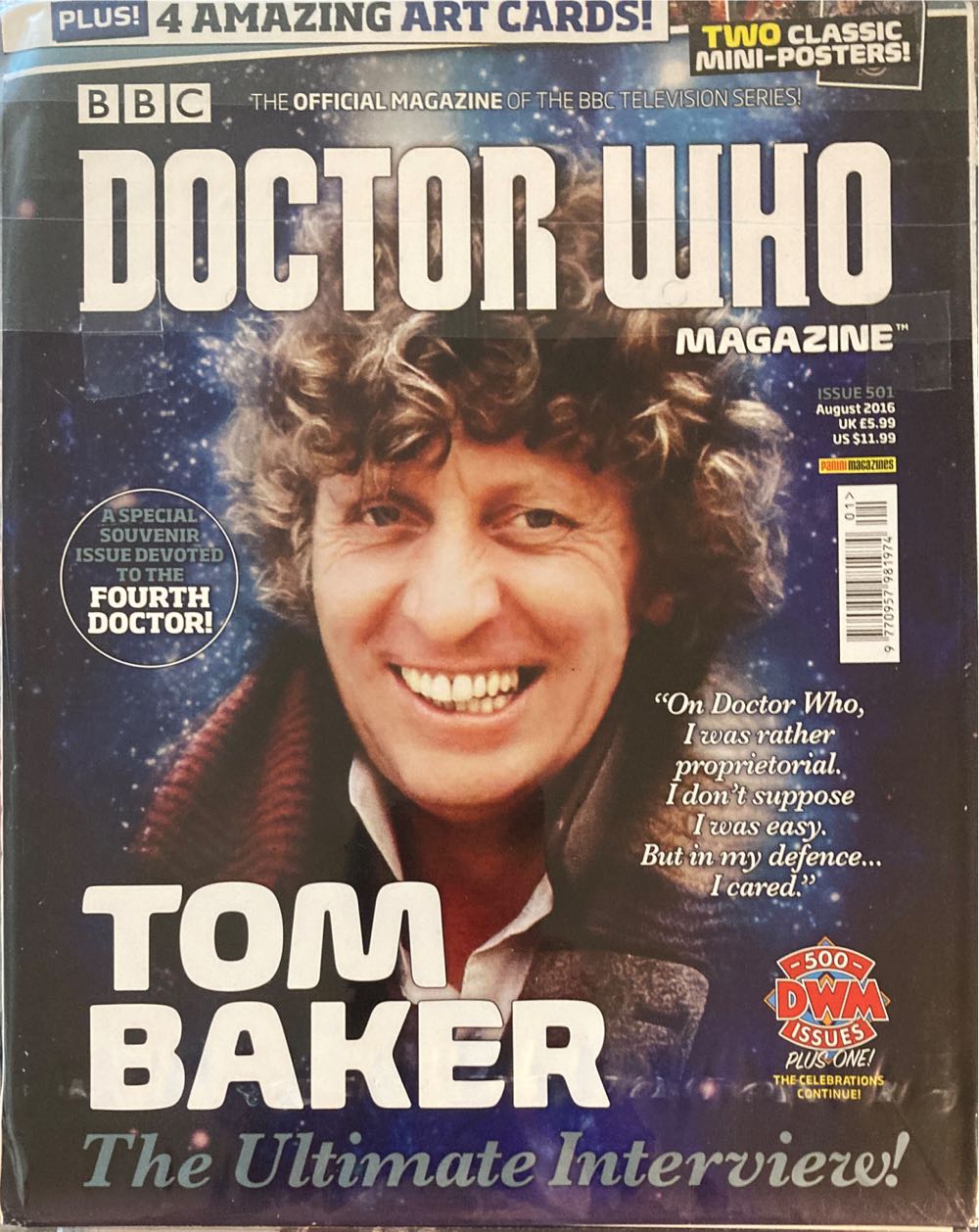 Doctor Who Magazine  (August) magazine collectible - Main Image 1