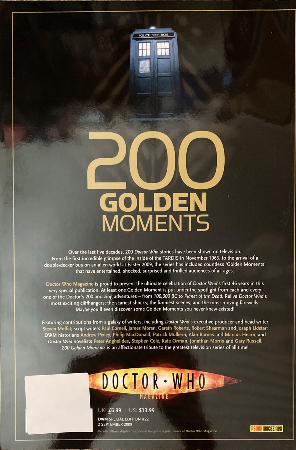 Doctor Who Magazine Special Edition  (September) magazine collectible - Main Image 2