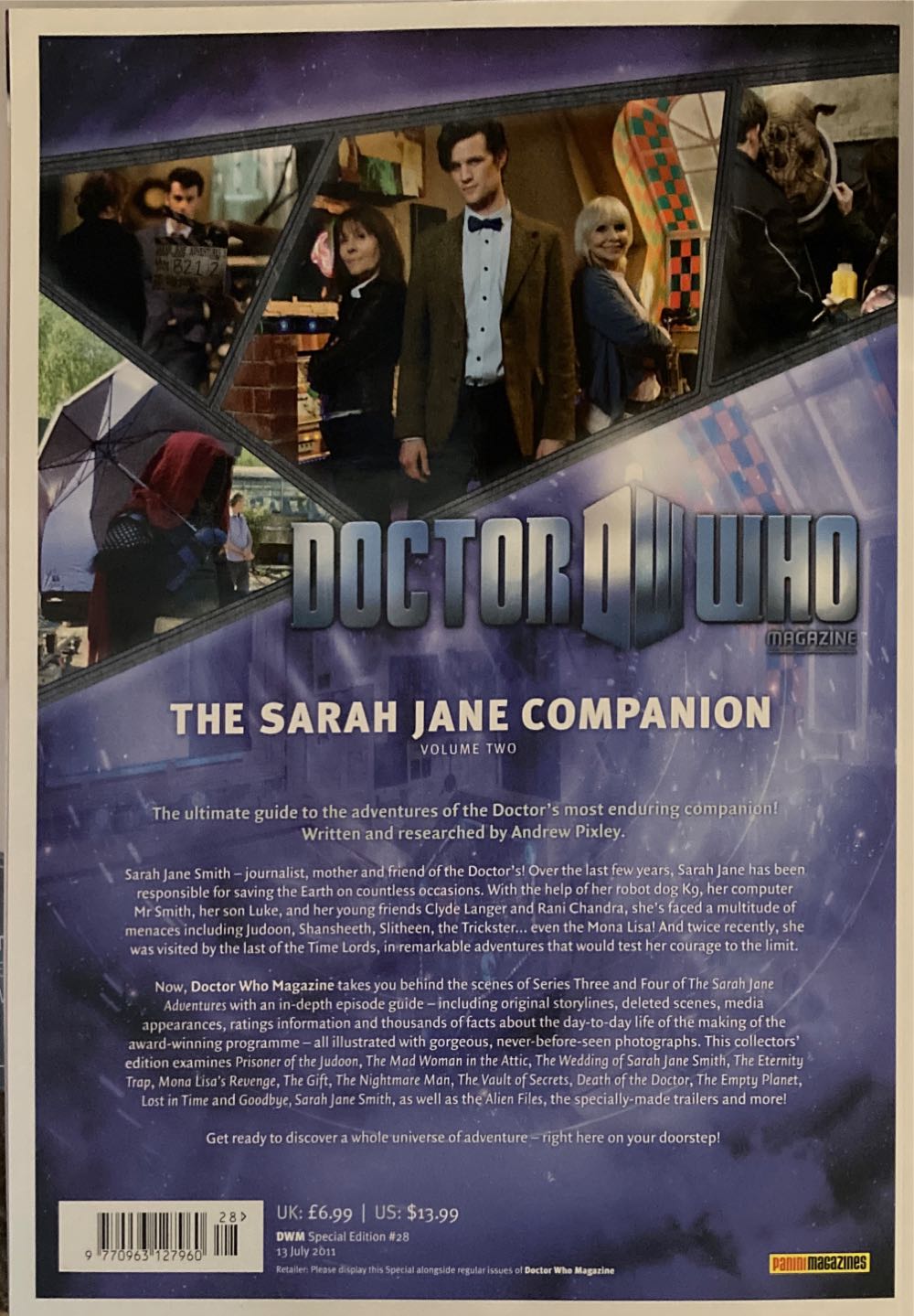 Doctor Who Magazine Special Edition  (July) magazine collectible - Main Image 2
