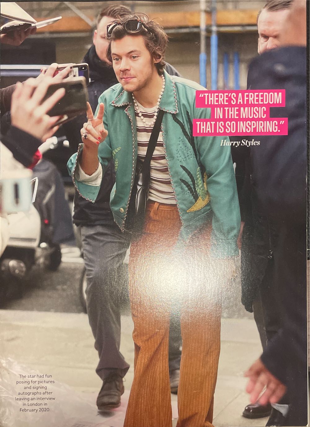 Music Spotlight: The Ultimate Guide To Harry Styles 21st Century Superstar  (February) magazine collectible [Barcode 07447071147666] - Main Image 2