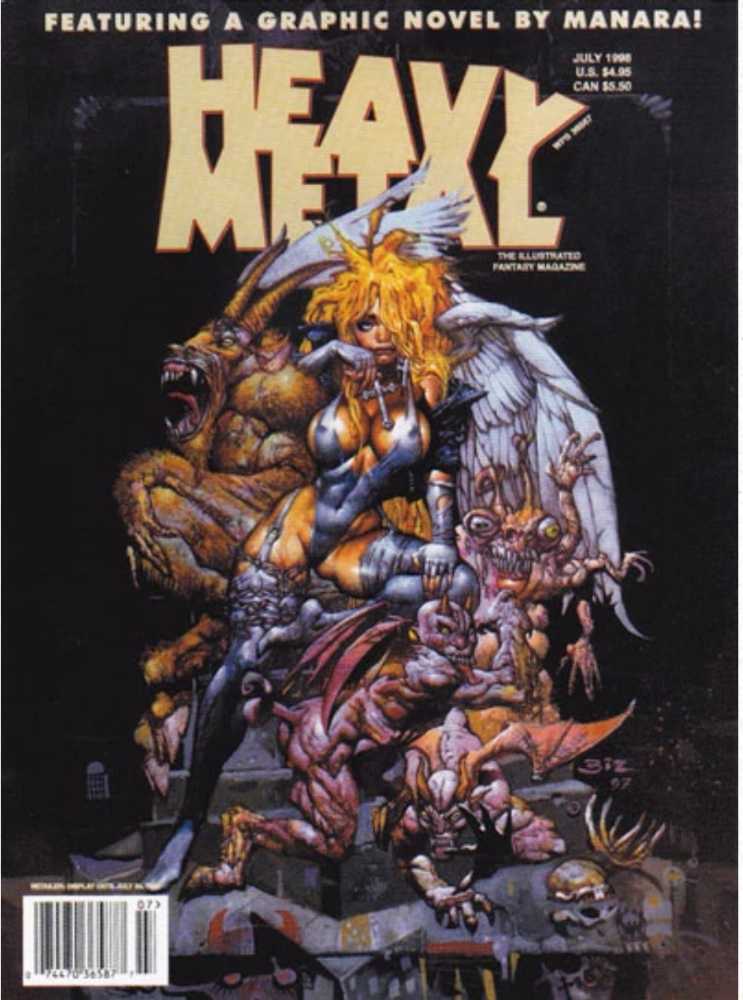 Heavy Metal (July) magazine collectible - Main Image 1