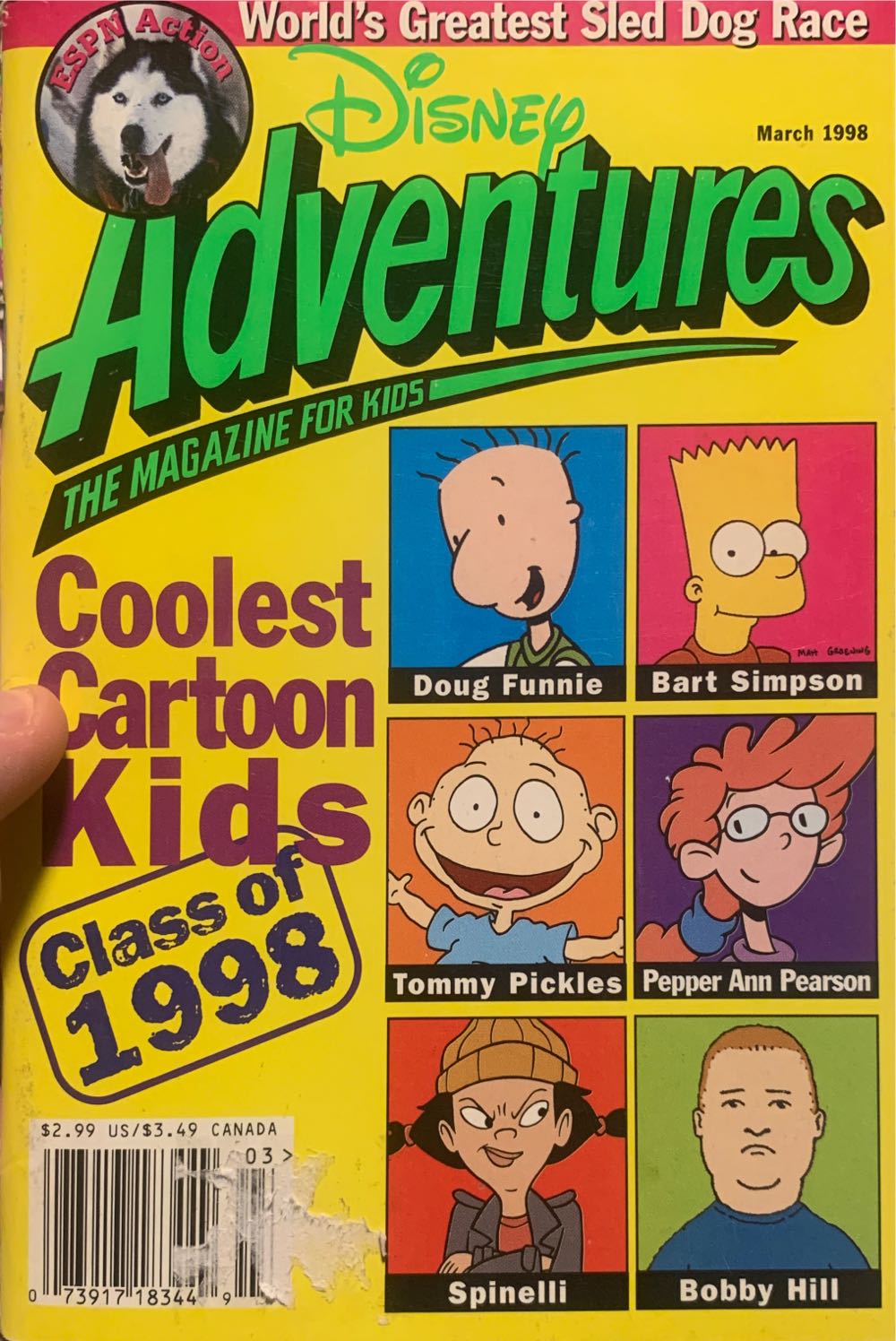 Disney Adventures Vol. 8 Issue 5  magazine collectible - Main Image 1