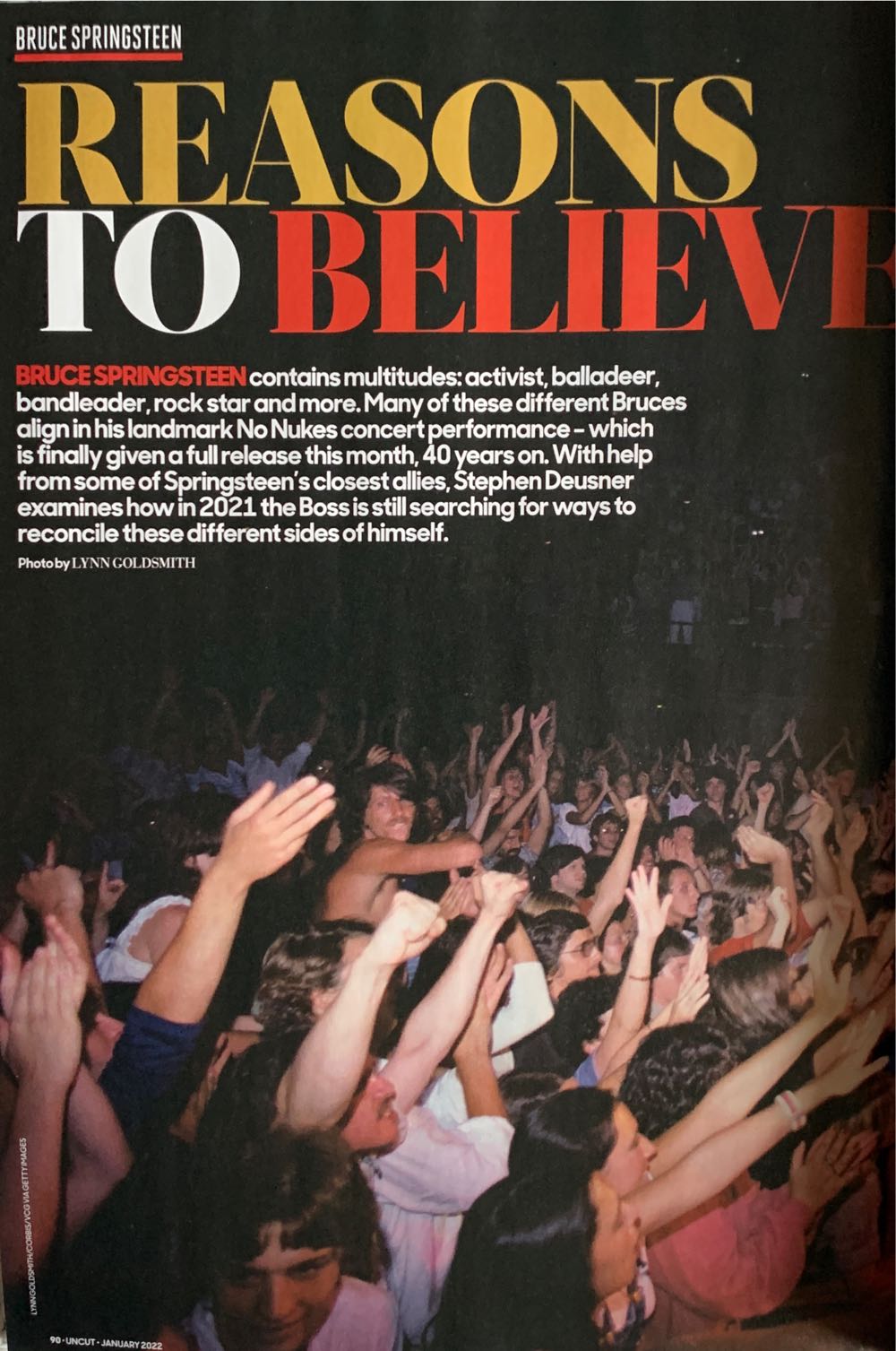 Uncut  (January) magazine collectible [Barcode 19546030029301] - Main Image 2